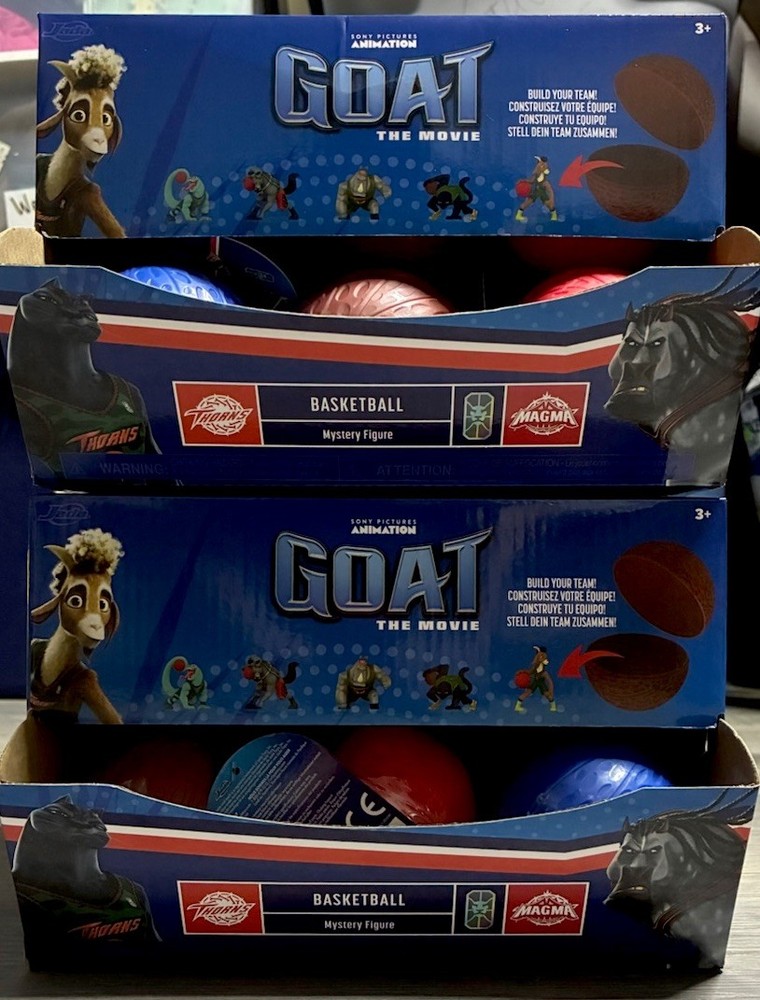 GOAT THE MOVIE 2.5″ Blind Mystery Ball Figure Roarball Jada Toys Lot Of 18 W/Bxs