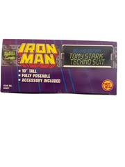Toy Biz Iron Man Tony Stark Techno Suit 10″ Figure (1995) – New in Package