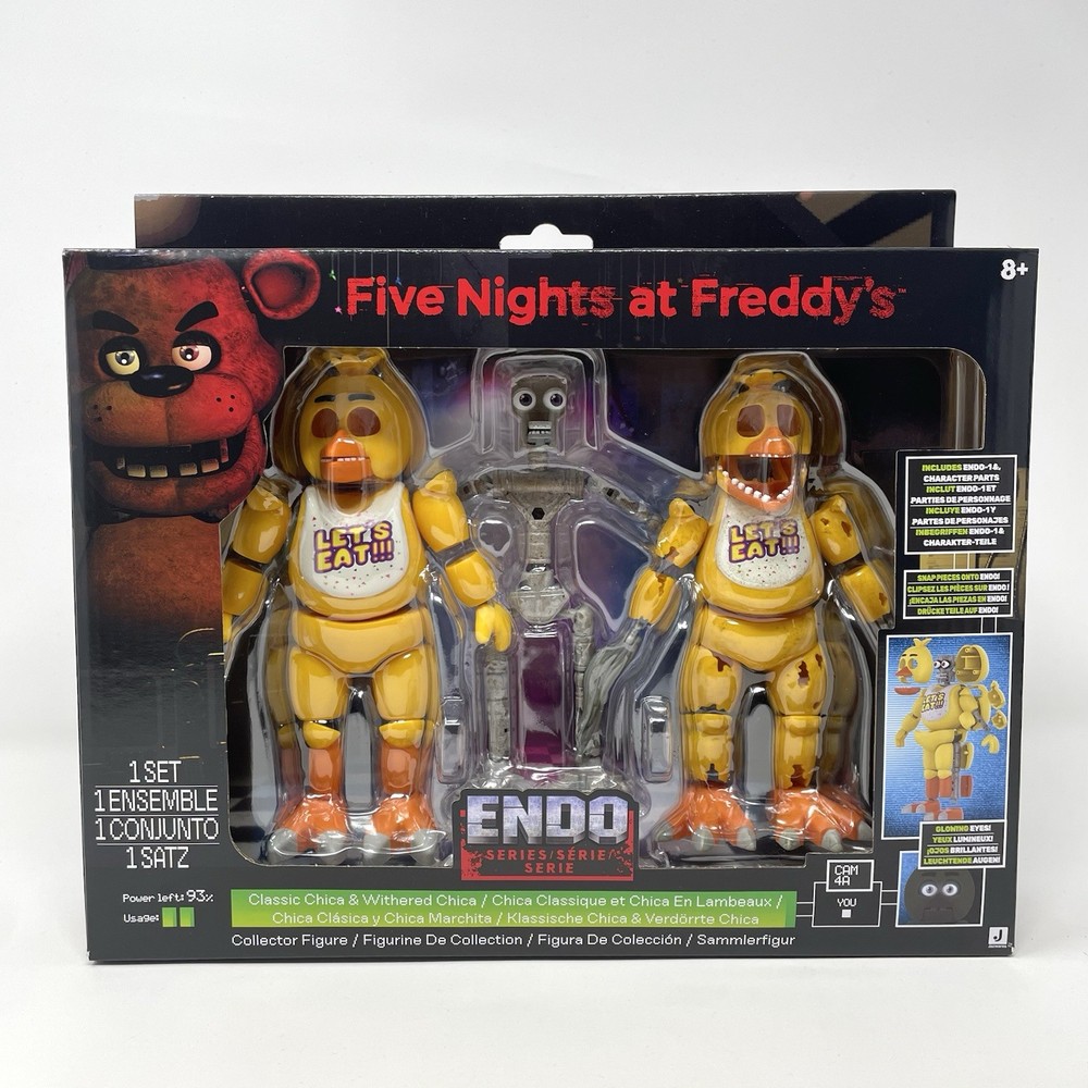 FNAF Five Nights at Freddy’s Jazwares Endo Series Chica & Withered Chica