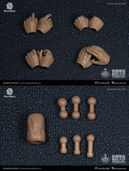 WorldBox 1/6 Soldier Strong Muscle Fitness Spider Male Figure Body Tan Skin Doll