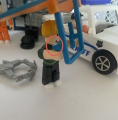 Roblox figures Toy Play set Police jailbreak Brookhaven Lot