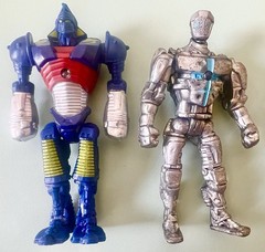 REAL STEEL set of 8 Action Figures robots ATOM lot Zeus steal giant Iron Adam