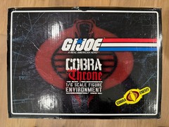 🐍 Sideshow G.I. Joe COBRA THRONE 1/6 Scale Diorama | New + RARE!