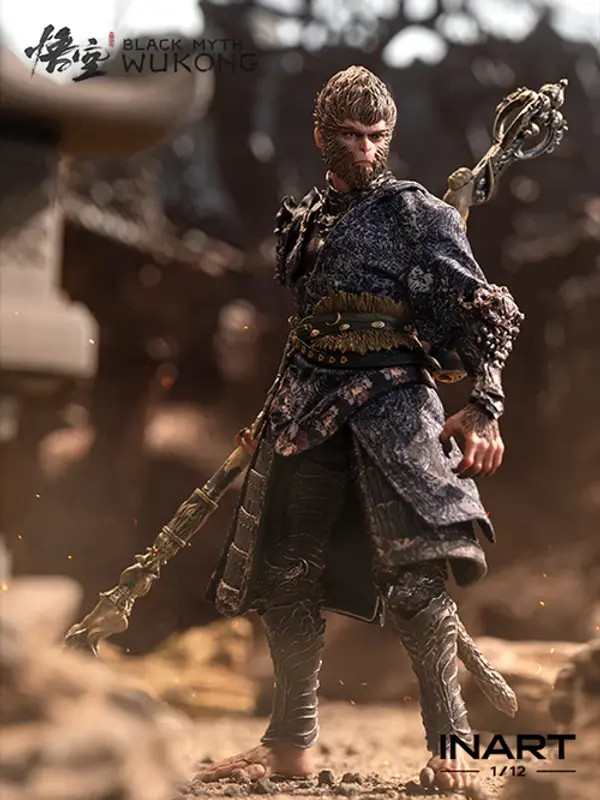 Inart 1/12 SCALE Black Myth: Wukong The Destined One Bronze Set Premium Version