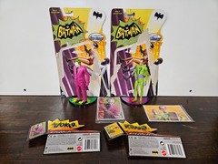 Batman 1966 Mattel Classic TV Series Figure Lot of 7