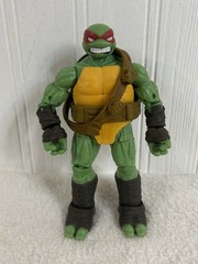 BST AXN TMNT Raphael IDW Comic Book Action Figure – Open Box Missing 1 Sai