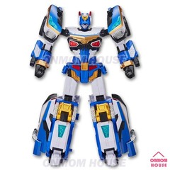 Metal Cardbot W BLUECOP W Transforming Patrol Car Robot Korean Toy 2025