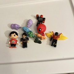 Lot Of Small Plastic Toys From TV Shows