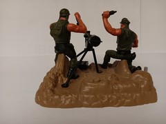 1974 Mattel Heroes in Action Soldiers: Anti Tank Team