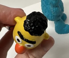 Sesame Street PVC Figures 1980s Cookie Monster Bert Applause 5.5″ Lot