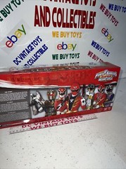Power Rangers Super Megaforce Action Pack Robo Knight Silver Gold Red Cannon New