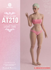 Worldbox AT210 Light Tan 1/6 Female Body Durable Skinny Waist Figure 12″ Hot Toy