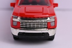 New Ray 1/20 Scale 2020 Chevy Silverado 3500HD Plastic Dually Pickup Truck