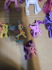 My Little Pony Hasbro Lot Of 10 Various Size Ponies