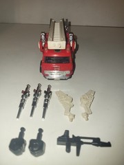 Takara Transformers G1 Autobot Inferno Fire Truck 1980 1982 Japan complete Nice