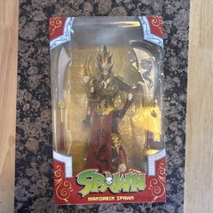 McFarlane Toys Mandarin Spawn Spawn Action Figure w/ Sword, Red/Gold/Black