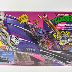 TMNT Classic Footcruiser Foot Clan Attack Vehicle Playmates 84708 New