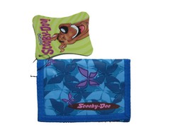 Scooby-Doo Tri-Fold Wallet 4.5″ x 3.25″ ( DARK BLUE ) BRAND NEW WITH TAGS