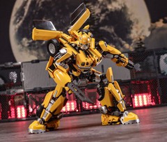 New Brave Troops Toys BTT-01 Rise of Beasts Yellow Bee Action Figure In Stock