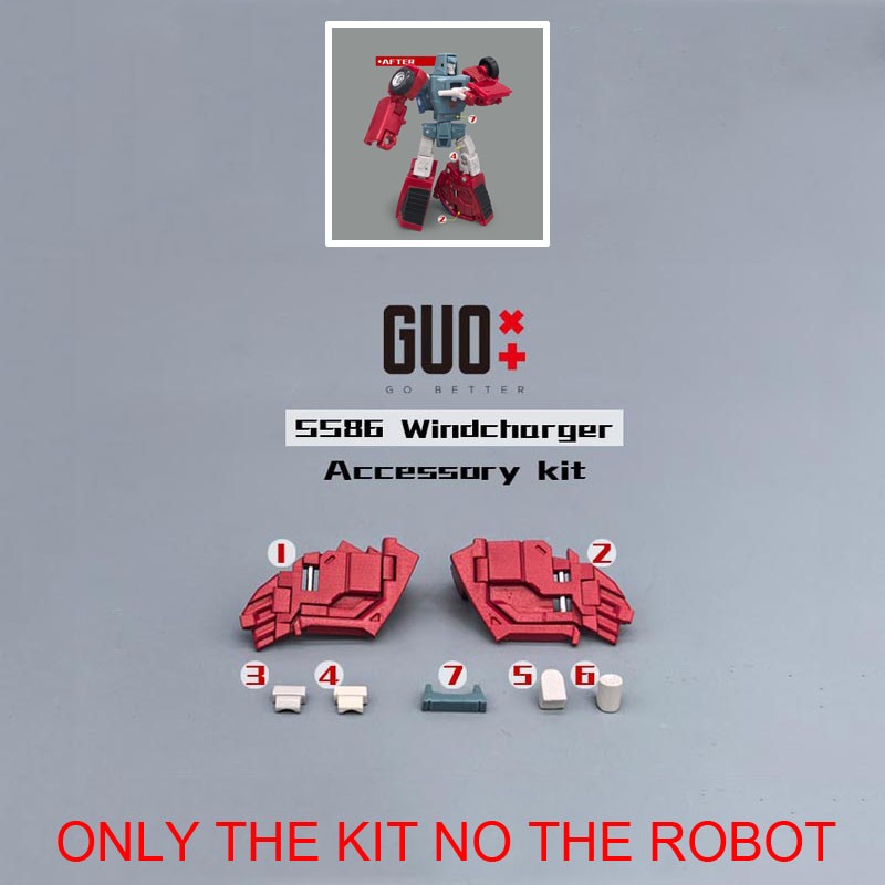 3D Printed Filler Upgrade Kit For SS86 Windcharger Filling Parts GO BETTER