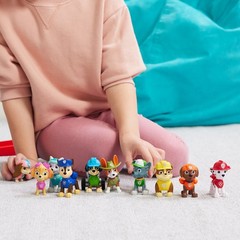 PAW Patrol All Paws on Deck 10 Collectible Action Figures Pups Gift Pack