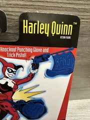 BATMAN & ROBIN VTG. HARLEY QUINN W/Knockout Punching Glove & Trick Pistol 97