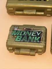 WWE MATTEL ELITE MONEY IN THE BANK BRIEFCASE ACCESSORIES LOT WWF WCW MITB RARE