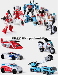 New Deformable Robot Defensor HZX 5 In 1 Action Figure IDW G1 KO 13″ Kids Toys