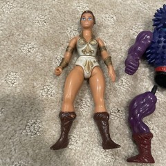 MOTU Lot Spikor Masters of the Universe Teela Figure Vintage Mattel He-man 1984