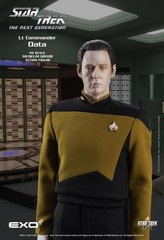 EXO-6 COMMANDER DATA STANDARD STAR TREK THE NEXT GENERATION 1/6 SCALE FIGURE NEW