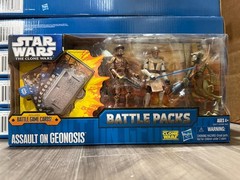 2011 Hasbro Star Wars The Clone Wars Assault On Geonosis Battle Packs