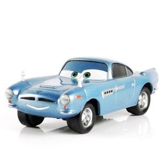 2-Pack Set Cars 2 Finn McMissile & Holley Shiftwell Die-Cast Model 1:55 Toy Gift
