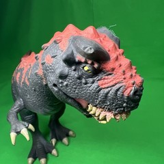 Kenner Jurassic Park Demon Carnotaurus JP19; Damaged- See Photos