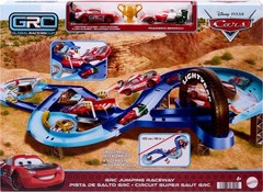 ​Mattel Disney and Pixar Cars Playset with 2 Toy Cars, Lightning McQueen & Franc