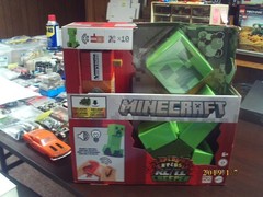 Brand New Minecraft Exploding RC Creeper Car Lights & Sounds w/ DLC Code Mattel