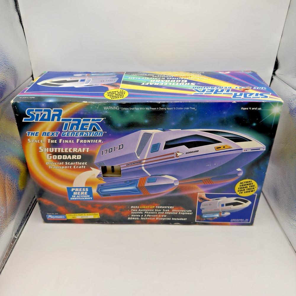 Star Trek Next Generation Shuttlecraft Goddard 1992 Collectors Edition Sealed