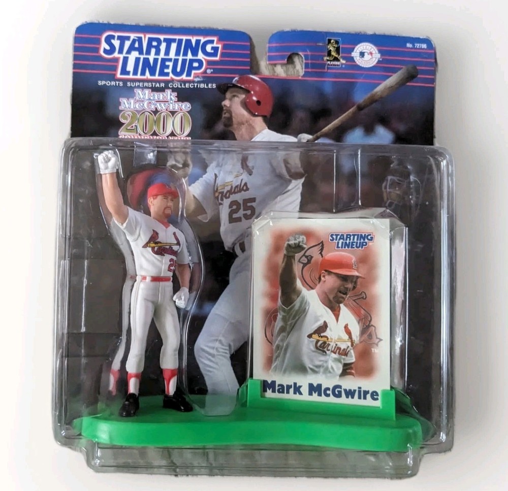 2000 Hasbro Starting Lineup MLB Commemorative St Louis Cardinals Mark McGwire