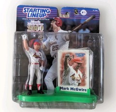 2000 Hasbro Starting Lineup MLB Commemorative St Louis Cardinals Mark McGwire