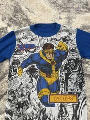 Vintage X Men Cyclops kids youth pajamas shirt