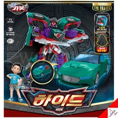 Hello Carbot The Braves HIDE Wizard Transformer Robot Car Cube Figure Toy 2025