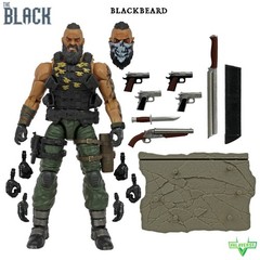 Valaverse The Black Action Force Blackbeard 6″ Action Figure