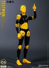 DPS10: DAMTOYS 1/12 scale Crash Test Dummy Testman C3 Action Figure