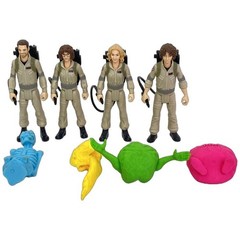 Ghostbusters Afterlife Fright Features Action Figure Lot of 4 w/Ghosts Hasbro