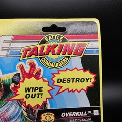 Gi Joe 1991 Overkill MOC Super Clean Backing Board🔍See Description🔍