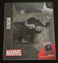 McFarlane Marvel Venom Statue, The Amazing Spider-Man #316, Cracked Case Plastic