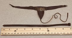 1/6 Kaustic Plastik 12″ figure MasterClass Collection Conan Belt Sword Knife set