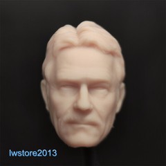 1:12 1:18 1:24 Bryan Cranston Head Sculpt For 6″ Male Action Figure Body Toys