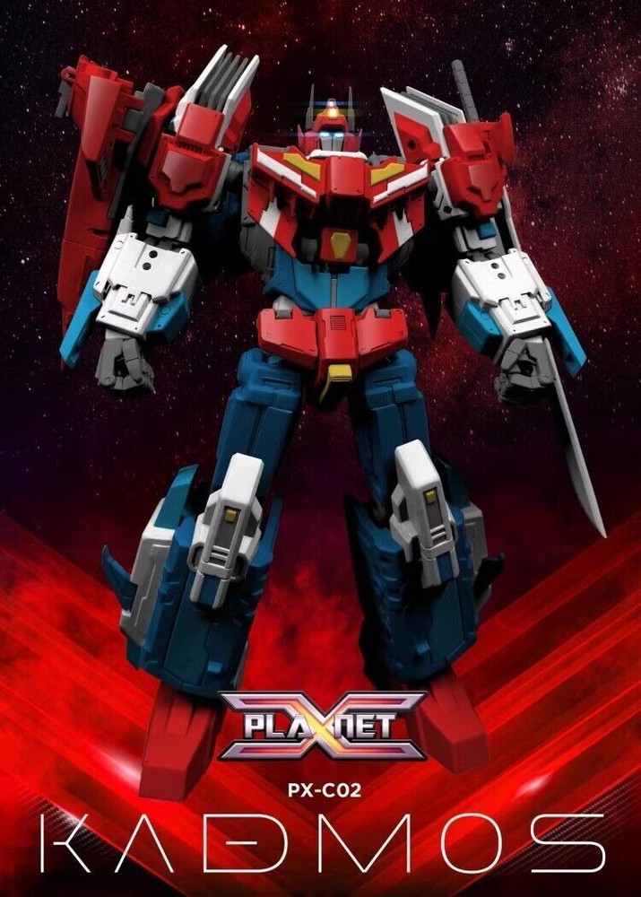 New Planet X toy PX-C02 PXC02 Kadmos IDW Star Saber Action figure in stock 24CM