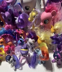 My Little Pony Hasbro Ponies Brushables Equestria Girls Lot Of 60+ MLP