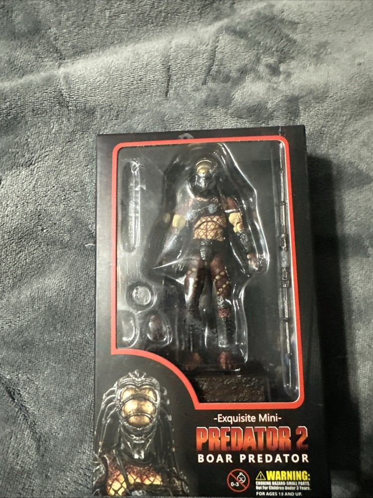 Hiya Toys Predator 2 Boar Action Figure Exquisite Mini